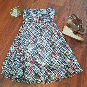 J Crew strapless dress